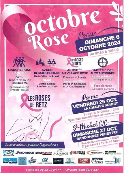 Octobre rose – Roses de Retz