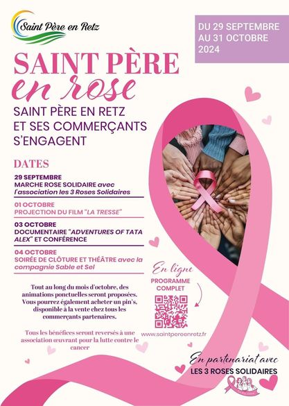 Octobre rose – Saint-Père en rose