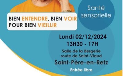 Santé sensorielle : bien entendre, bien voir pour bien vieillir