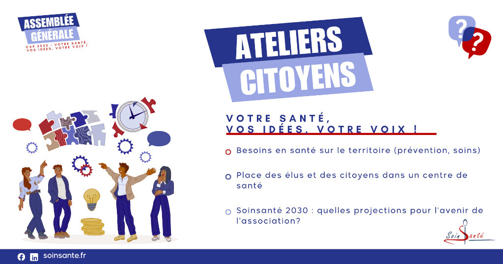 Ateliers citoyens pour la santé